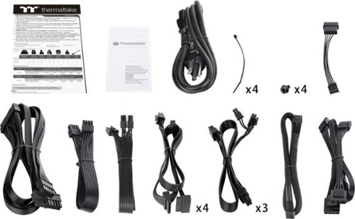 Thermaltake Toughpower GF3 1350W 80 PLUS Gold PCIe Gen 5 ATX 3.0 Ready Fully Modular Power Supply - Black BUY IN SINGAPORE