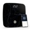 Nautica - Smart Body Scale, Bluetooth, BMI, Body Fat, Muscle & More, Smartphone App for Body Composition Tracking, 440 Lbs - Black Stone-Front_Standard