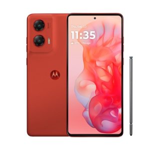 Motorola - moto g stylus 5G 2024 256GB (Unlocked) - Scarlet Wave