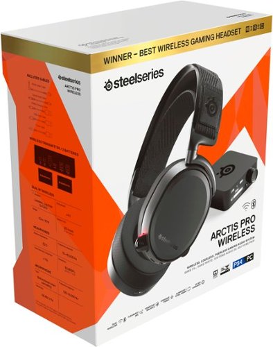 SteelSeries Arctis Pro Wireless DTS Headphone:X v2.0 Surround Sound Gaming Headset for PS4 and PC - Black BUY ONLINE