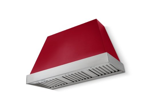 AGA - 48 inches - Externally Vented - Wall Range Hood - Piccadilly Red