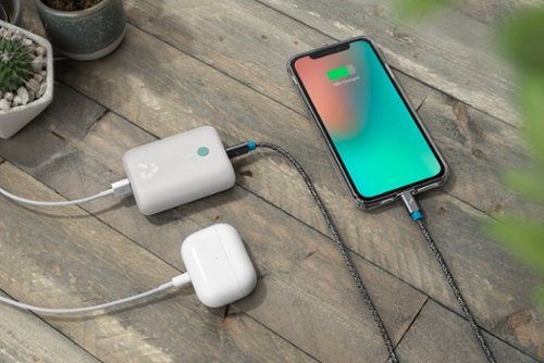 Nimble Eco-Friendly Champ Lite 15W 5k mAh Protable Charger for Most Mobile Devices - White BUY IN EUROPE