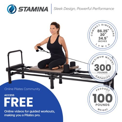 Stamina Products Stamina AeroPilates Reformer Whole Body