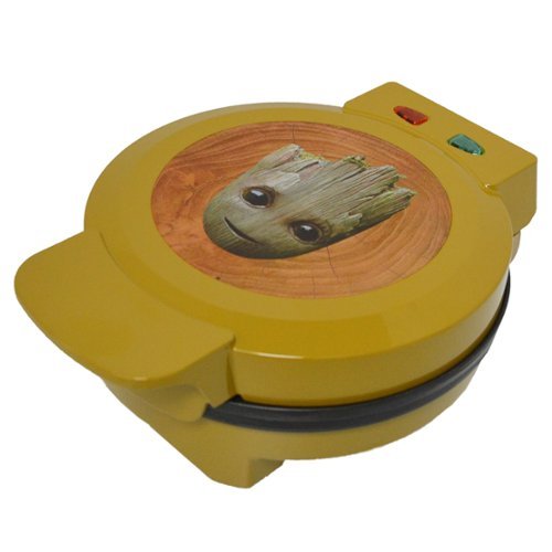 Uncanny Brands - Marvel Groot Waffle Maker - Yellow-Front_Standard 