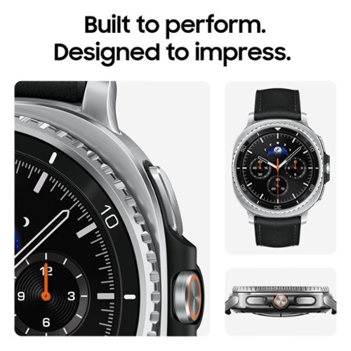 Samsung Galaxy Watch8 Classic Stainless Steel Smartwatch 46mm LTE - Free 2 years data and texting included - Black - (2025) WORLDWIDE DELIVERY
