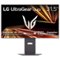 LG - UltraGear 32" OLED Dual Mode (4K UHD 240Hz, FHD 480Hz) 0.03ms G-SYNC Compatible, AMD FreeSync Premium Pro Gaming Monitor - Black-Front_Standard