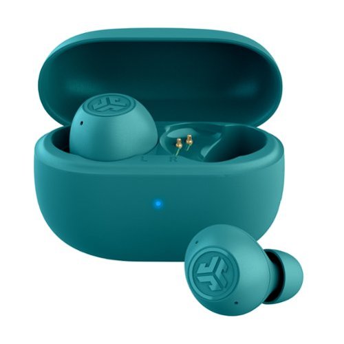 JLab - Go Pop ANC True Wireless Earbuds - Teal-Front_Standard 