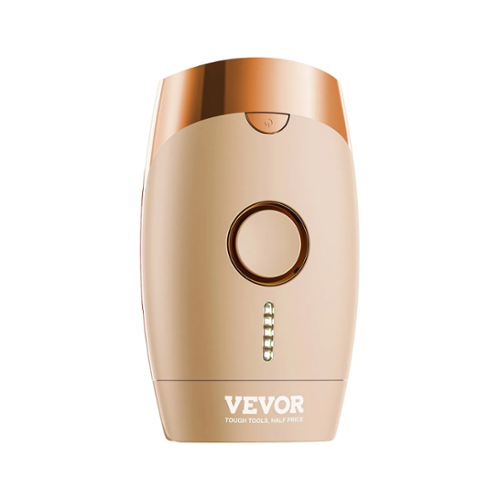 Permanent IPL Hair Removal Device for Women & Men – Vevor At-Home Painless Hair Removal with 5 Adjustable Intensity Leve - Rose Gold-Front_Standard 