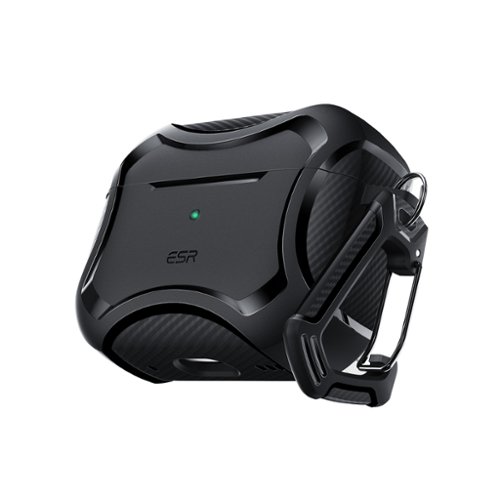SaharaCase Armor Case for Apple AirPods Pro (1st Generation and 2nd Generation) - Black GLOBAL SHIPPING