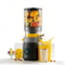 Aeitto - Juicer Machines With 3-in-1 Multi-Juicer (Juice/Sorbet/Nut Milk), 6.0" Extra Large Chute - Black-Front_Standard