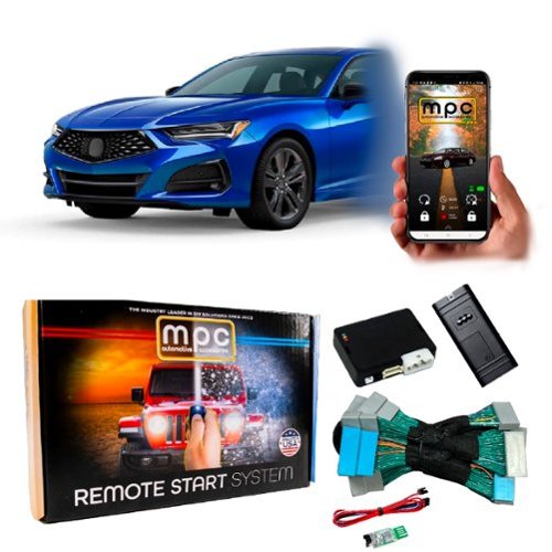 MPC - Remote Start Kit For Acura TLX 2021-2024 | Plug and Play | Smartphone Control - Black-Front_Standard 