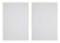 Sonance - VP6 RECTANGLE REPLACEMENT GRILLE - Visual Performance 6" Rectangle Replacement Grille (2-Pack) - Paintable White-Front_Standard
