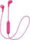 JVC - HA FX9BT Gumy Wireless In-Ear Headphones (iOS) - Pink-Angle_Standard