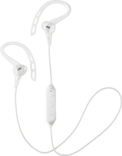 JVC - HA EC20BT Wireless In-Ear Headphones (iOS) - White-Angle_Standard 