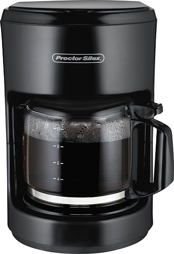  Proctor Silex - 10-Cup Coffeemaker - Black