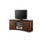 Walker Edison - TV Stand for Most TVs Up to 65" - Brown-Front_Standard
