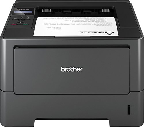  Brother - HL-5470DW Wireless Black-and-White Printer - Black