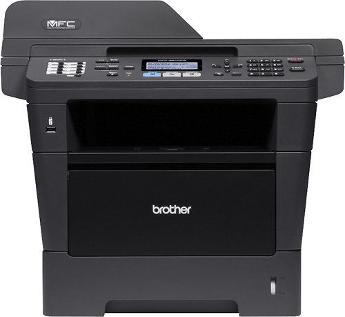  Brother - MFC-8910DW Wireless Black-and-White All-In-One Printer - Black