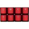 HyperX - FPS & MOBA Gaming Keycaps Upgrade Kit - Red-Front_Standard