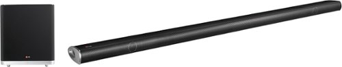  LG - 4.1-Channel Soundbar with Wireless Subwoofer - Black