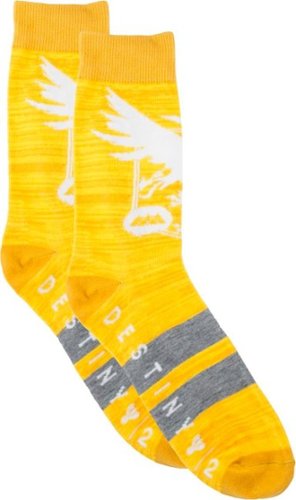  Bioworld - Destiny 2 Warlock Crew Socks - Yellow