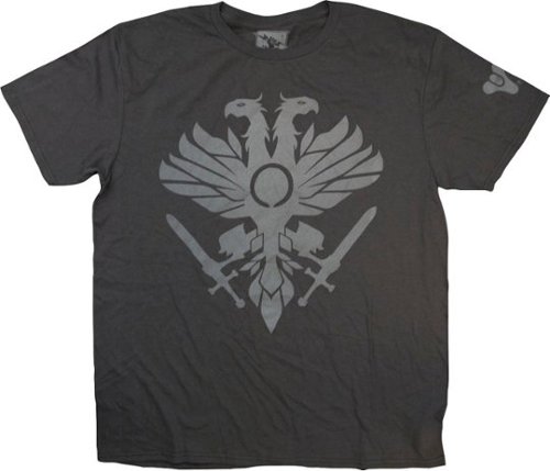  Bioworld - Destiny 2 Reflective Icon T-Shirt (Extra-Large) - Charcoal