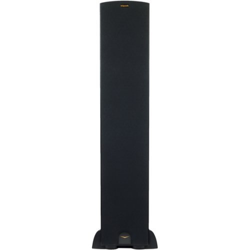 Klipsch - Dual 6-1/2" Passive Floor Speaker (Each) - Brushed Black-Front_Standard 