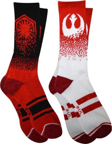  Bioworld - Star Wars Socks (2-Pack) - Red/Black/White