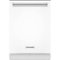 KitchenAid - 24" Built-In Dishwasher - White-Front_Standard