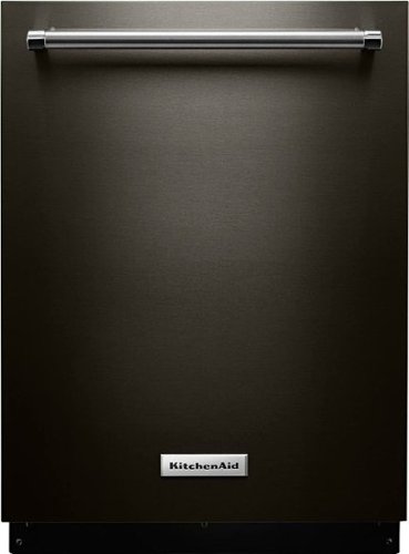  KitchenAid - 24&quot; Built-In Dishwasher - Black Stainless Steel