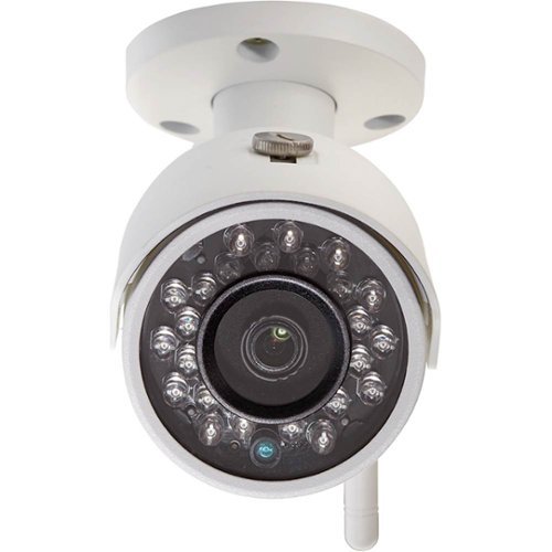 Q-See - Indoor/Outdoor 3MP Wi-Fi Bullet Security Camera-Front_Standard 