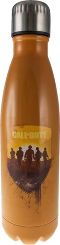  Surreal Entertainment - Call of Duty 17-Oz. Thermo Flask Water Bottle - Silver/Black/Brown/Yellow