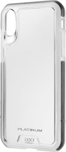  Platinum™ - Clear Case for Apple® iPhone® X and XS - Clear