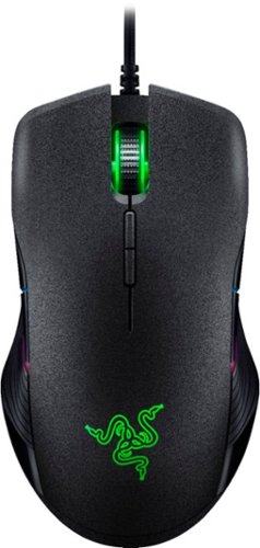 Razer - Lancehead Tournament Edition Wired Optical Gaming Mouse with Chroma Lighting - Gunmetal Gray-Front_Standard 