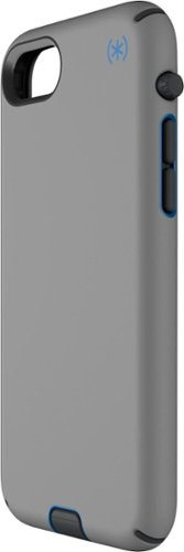  Speck - Presidio SPORT Case for Apple® iPhone® 7 and 8 - Cobalt Blue/Gunmetal Gray/Black