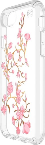  Speck - Presidio CLEAR + PRINT Case for Apple® iPhone® 8 - White/Pink/Clear