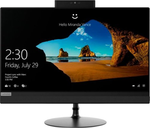  Lenovo - IdeaCentre 520 21.5&quot; Touch-Screen All-In-One - Intel Pentium - 8GB Memory - 1TB Hard Drive - Black