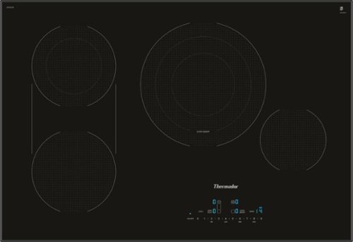 Thermador - Masterpiece Series 30" Built-In Electric Cooktop with 4 elements - Stainless steel