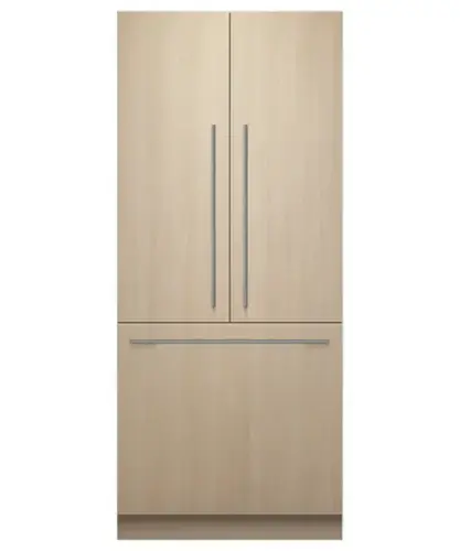 Front. Fisher & Paykel - 36 " Counter-Depth 25 Cu Ft Smart Integrated French Door Refrigerator/Freezer - Panel Ready.