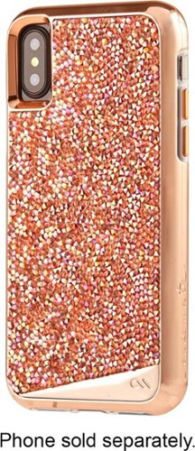  Case-Mate - Case for Apple® iPhone® X and XS - Rose Gold