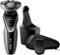 Philips Norelco - Series 5000 SmartClean Wet/Dry Electric Shaver - Super Nova Silver-Angle_Standard