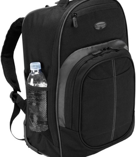 Targus - 16” Compact Rolling Backpack - Black