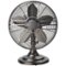 Lasko - 12-In. Classic Metal Table Fan - Bronze-Front_Standard