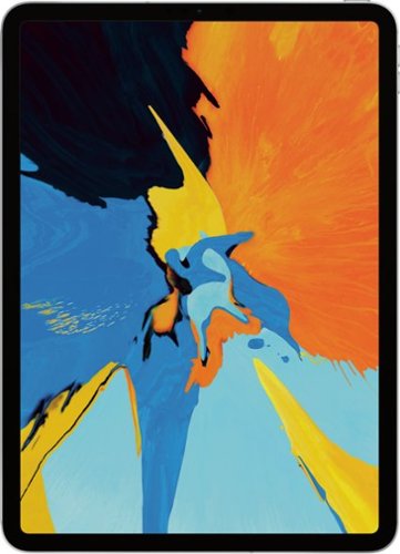 Apple - 11-Inch iPad Pro with Wi-Fi + Cellular - 256GB (Verizon) - Silver-Front_Standard 