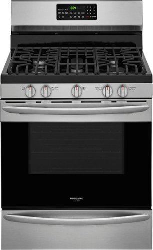 Frigidaire - Gallery 5.0 Cu. Ft. Self-Cleaning Freestanding Gas Convection Range-Front_Standard 