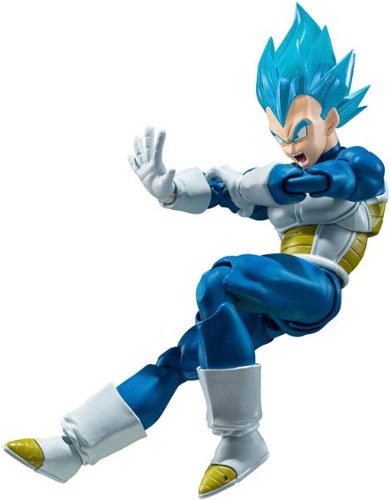 Bandai Super Saiyan God - Super Saiyan Vegeta - Unwavering Saiyan Pride - Dragon Ball Super - Tamashii Nations S.H.Figuarts HOW TO BUY
