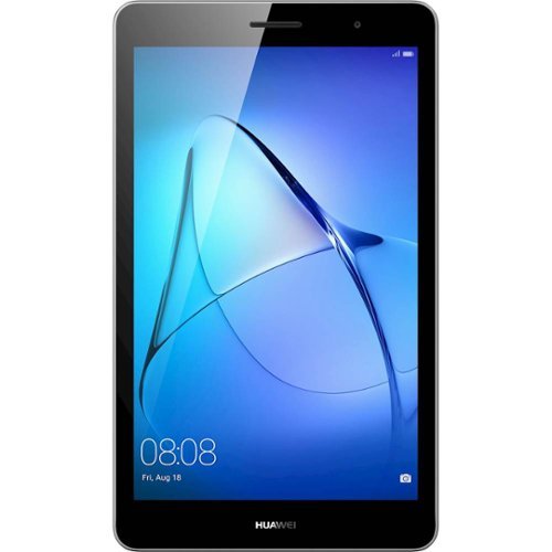 Huawei - MediaPad T3 - 8" - Tablet - 16GB - Space Gray-Front_Standard 