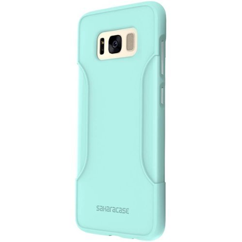 SaharaCase - Classic Case with Glass Screen Protector for Samsung Galaxy S8 - Aqua