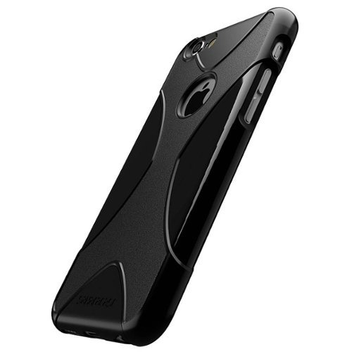 SaharaCase - Classic Carrying Case with Glass Screen Protector for Apple® iPhone® 6 and 6s - Black-Front_Standard 