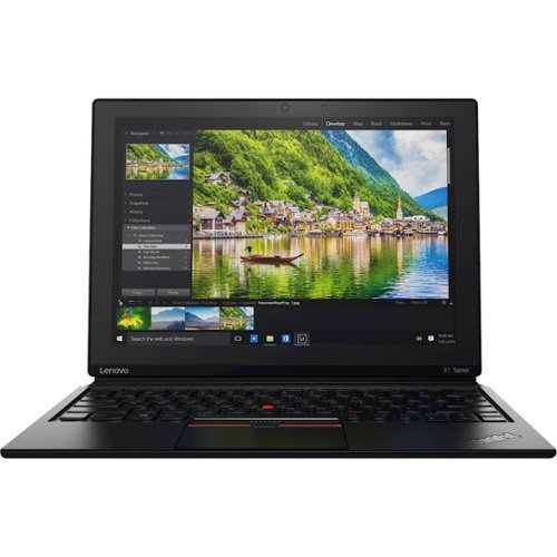  Lenovo - ThinkPad X1 Tablet (2nd Gen) 2-in-1 12&quot; Touch-Screen Laptop - Intel Core i7 - 8GB Memory - 256GB Solid State Drive - Black